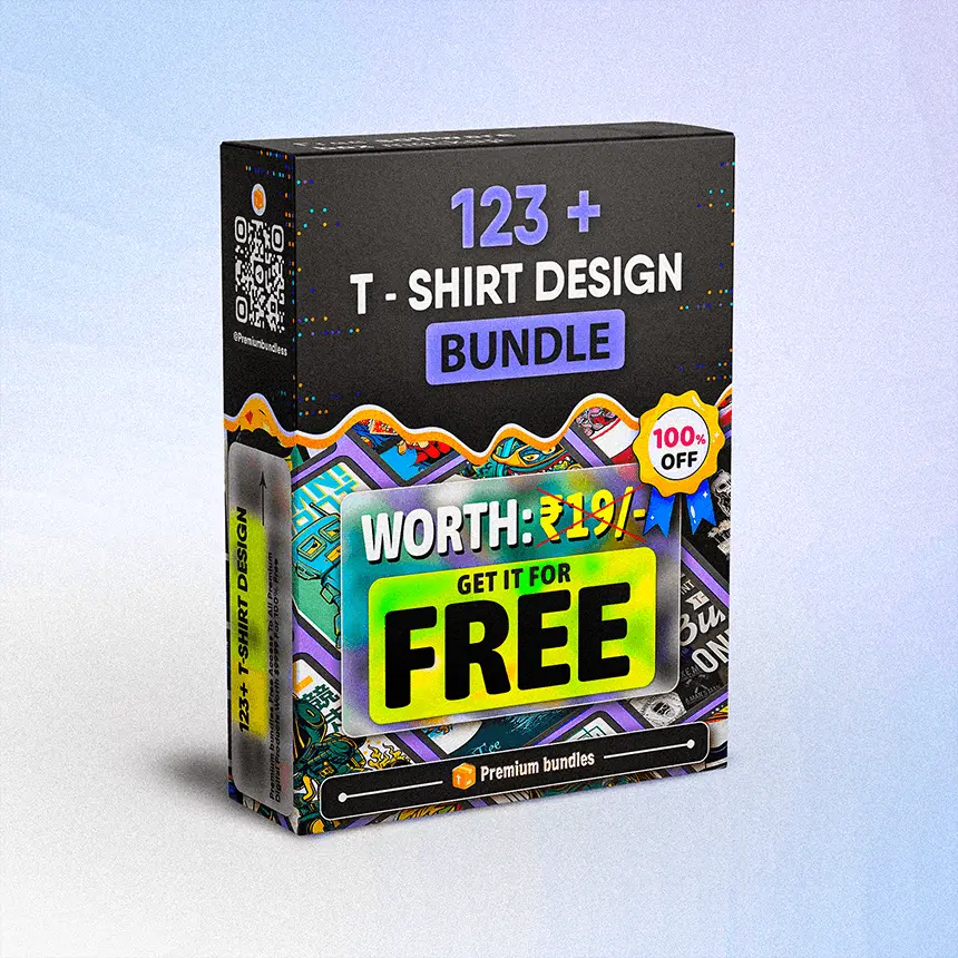 123+ T-Shirt Design Bundle #FREE