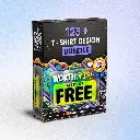 123+ T-Shirt Design Bundle #FREE