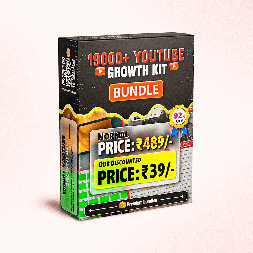 19,000+ YouTube Growth Kit Bundle