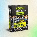 4000+ T-Shirt Design Bundle ₹9inr