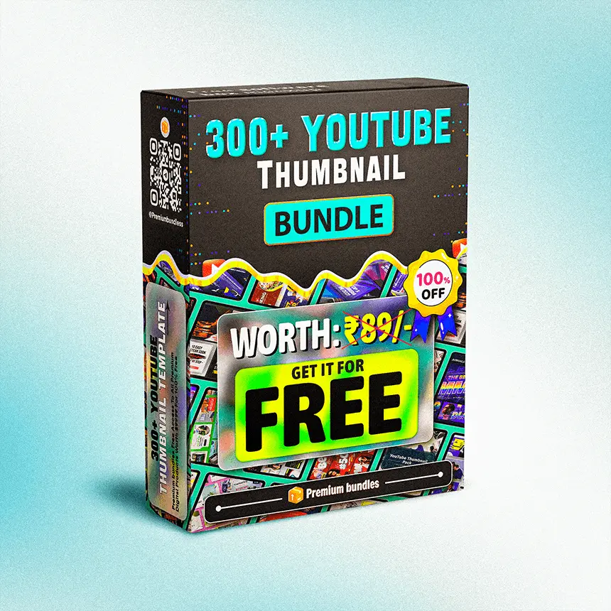 300+ YouTube Thumbnail Bundle